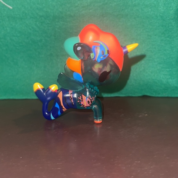 Lot of 2 Tokidoki Unicorno Mermicorno Series 2 Aquaria Fish and Cerulean - Picture 4 of 7